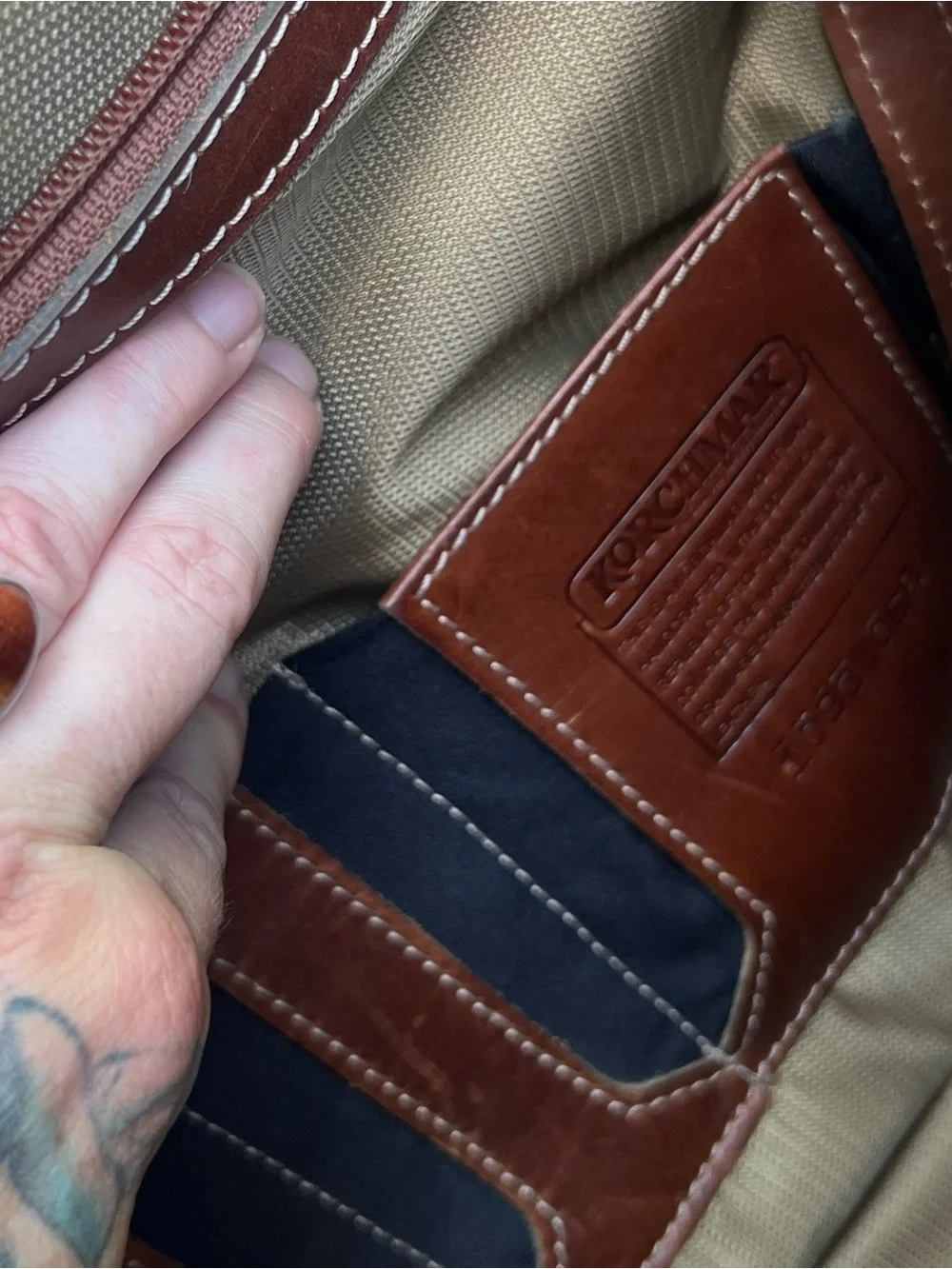 Korchmar Leather Laptop Messenger Bag